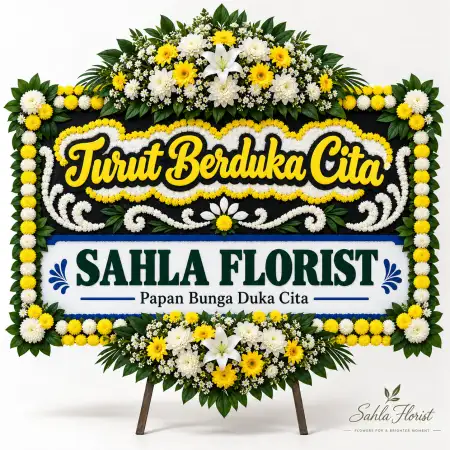 Papan Bunga Duka Poris